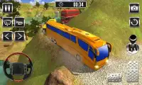 Bus Climb Hill 3D - mountain climbing game Screen Shot 2