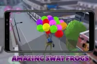Amazing Squat Frog - Simulator City Screen Shot 1