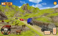 Offroad Truck Driving & Farm Animal Transport 2019 Screen Shot 0