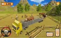 Offroad Truck Driving & Farm Animal Transport 2019 Screen Shot 1