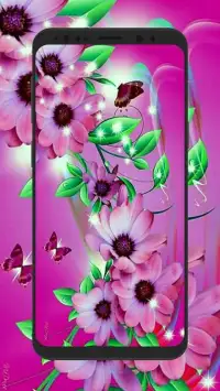 HD 3D Flower Wallpapers 4K background Screen Shot 14