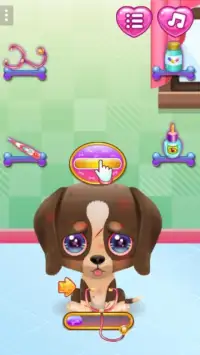 Cute Puppy Care - dress up games for girls Screen Shot 1