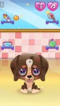 Cute Puppy Care - dress up games for girls Screen Shot 4