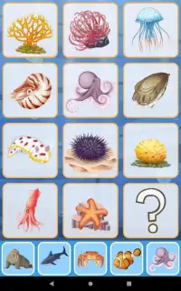 Sea Animals for toddler Babies cards Animal sounds Screen Shot 0