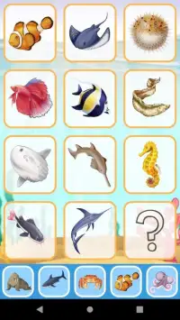 Sea Animals for toddler Babies cards Animal sounds Screen Shot 15
