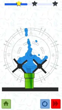 Water Wheel - Water Physics Puzzle Game Screen Shot 1