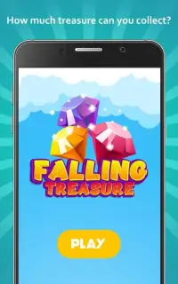 * Falling Treasure - Collect coins and treasure Screen Shot 0