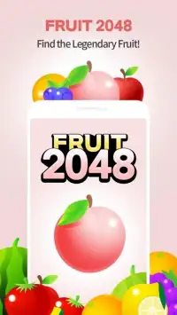 Fruit 2048: Find Juicy Fruits! Screen Shot 2