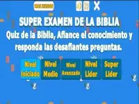 SUPER EXAMEN DE LA BIBLIA (JUEGOS BIBLICOS) Screen Shot 1