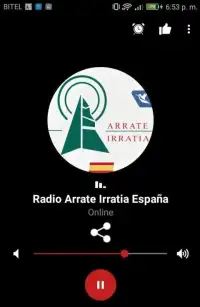 Radio Arrate Irratia España Screen Shot 2