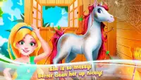Unicorn Baby Care: Makeup and Magic Horse Salon Screen Shot 5
