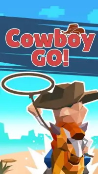 Cowboy GO! - Catch Giant Animals Screen Shot 1