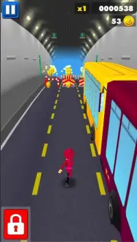 Subway Ninja Adventure Runner Screen Shot 1