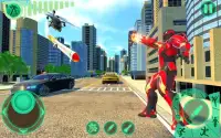 Transform Robot Flying Hero: Fire Hero Robot Games Screen Shot 5