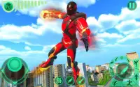 Transform Robot Flying Hero: Fire Hero Robot Games Screen Shot 12
