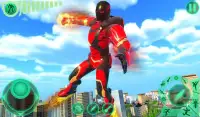 Transform Robot Flying Hero: Fire Hero Robot Games Screen Shot 2