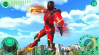 Transform Robot Flying Hero: Fire Hero Robot Games Screen Shot 19