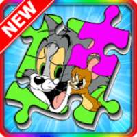Tom vs Jerry Battle Jigsaw