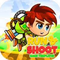 Run And Shoot Template 2019 - Shoot and Jump Game