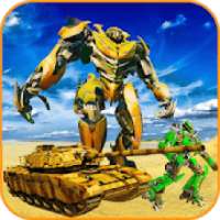 Transformers Fight Robot Tank City Battle