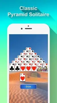 Pyramid Solitaire - Free Game Screen Shot 1