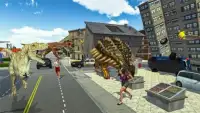 Wild Dinosaur Destroying World Simulator 2019 Screen Shot 1