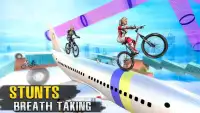 mustahil aksi sepeda: game sepeda terbaik offline Screen Shot 2