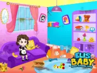 Baby Elis Home Cleaning Games Screen Shot 0