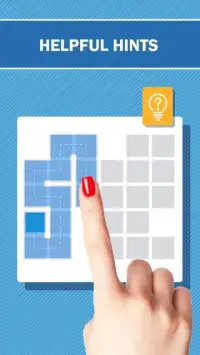 Fill the blocks - Squares connect puzzle game Screen Shot 6