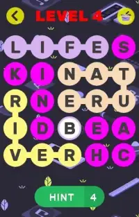 Find Words - Link Puzzle Screen Shot 1