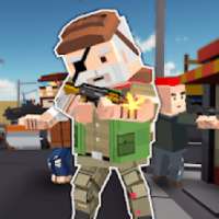 Pixel Block Survival 3D - Pixel Battle Royale War
