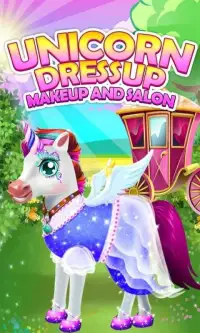 Unicorn Dress Up Makeup And Salon | Free Games Screen Shot 5