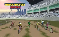 ट्रैक साइकिलिंग साइकिल रेस BMX Screen Shot 1