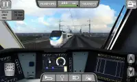 Euro Train Driver Sim 3D - Crossing Railroad Game Screen Shot 2