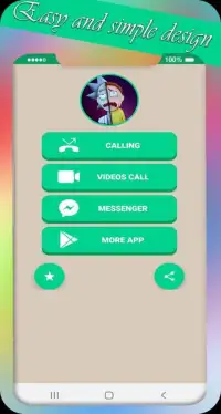 video call and chat simulation game Screen Shot 0
