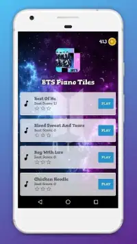 BTS KPop Piano Tiles Screen Shot 3