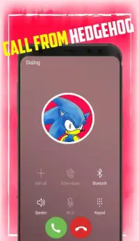 video call and chat simulator with sonic's 2020 Screen Shot 1