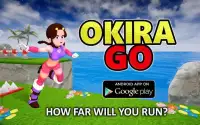 Okira GO - 3D Platformer Runner Screen Shot 0