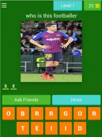 Guess the Soccer Player game - Quiz (2020) Screen Shot 2