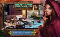 Ghost Town Mystery : Hidden Object Game 100 Level Screen Shot 1