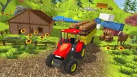 Cargo Tractor Trolley Transport Farming Simulator Screen Shot 3