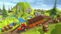 Cargo Tractor Trolley Transport Farming Simulator Screen Shot 2