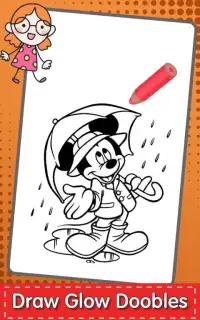 How To Coloring Mickey Book Mouse Screen Shot 3