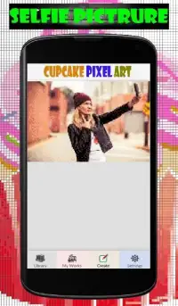 Cupcake Color By Number - Pixel Art Screen Shot 2