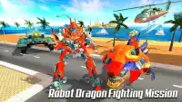 Robot Dragon Attack: Transform Robot Sea Dragon Screen Shot 1