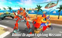 Robot Dragon Attack: Transform Robot Sea Dragon Screen Shot 4