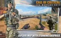Call of Critical Warfare Duty : Free Shooting Game Screen Shot 2
