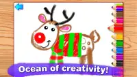 Drawing Christmas for Kids Drawing Games for Girls Screen Shot 8