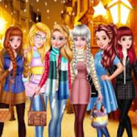 Winter Princesses Puffer Fashion