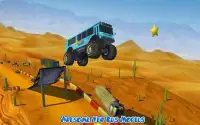 Monster Bus Stunt Racer Screen Shot 6